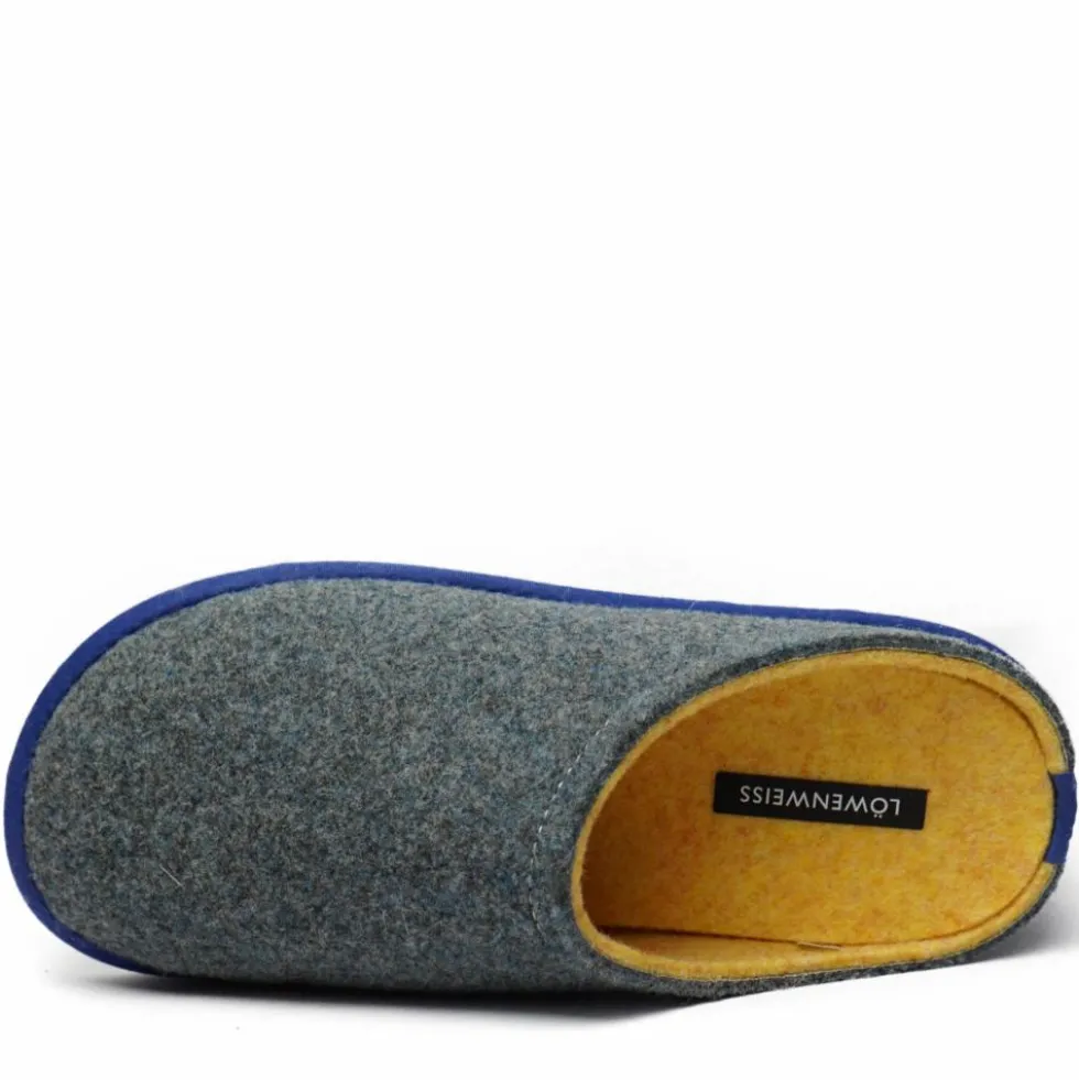 LOWENWEISS EASY BICOLOR CIABATTA IN LANA PLANTARE ESTRAIBILE