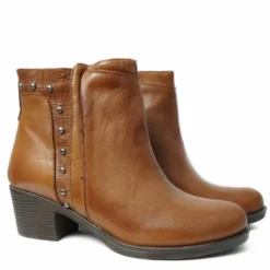 MANLISA COMFORT SHOES STIVALETTO CON TACCO COMODO