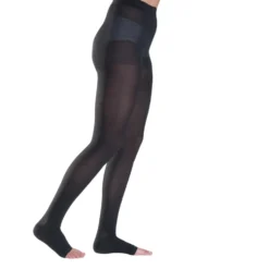 MEDIVEN PLUS 109/110 COLLANT COMPRESSIVO DONNA CL1 PUNTA APERTA NERO