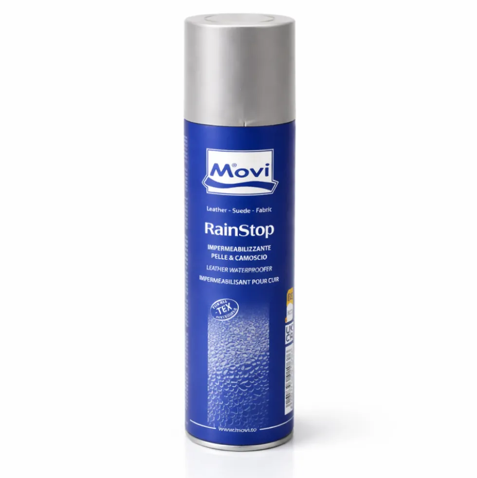 MOVI SPRAY RAINSTOP IMPERMEABILIZZANDE PELLE E CAMOSCIO