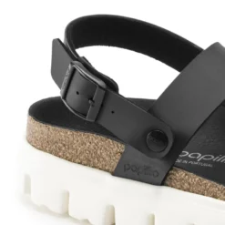 PAPILLIO CAMERON CHUNKY DAMASKO BLACK NERO SANDALI DONNA CON ZEPPA 1015910