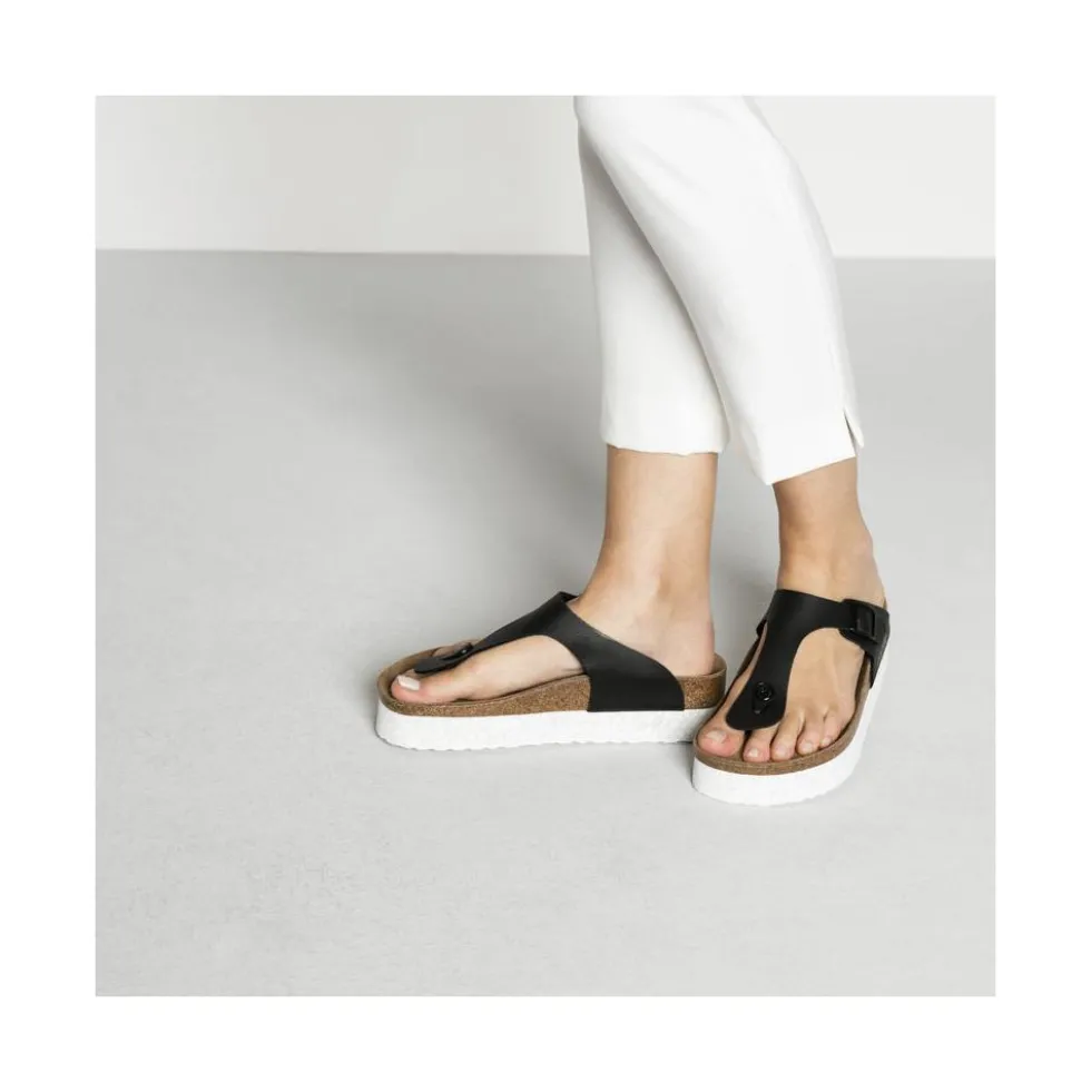 PAPILLIO GIZEH PLATFORM INFRADITO DONNA MARBLE NERO
