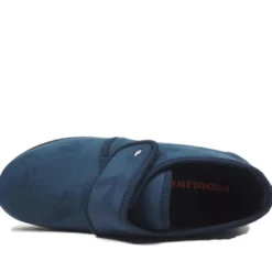 PODOLINE LORETO PANTOFOLONA IN CAMOSCIO STRETCH CON STRAPPO