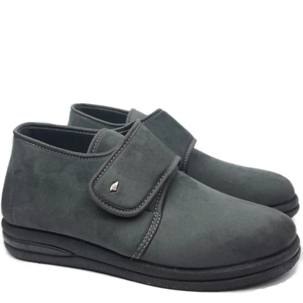 PODOLINE LORETO PANTOFOLONA IN CAMOSCIO STRETCH CON STRAPPO