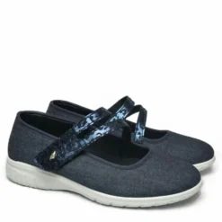 PODOLINE RUBIANA SCARPETTA MONO STRAP PLANTARE ESTRAIBILE BLU
