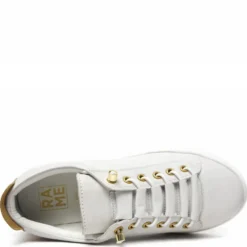 RAME SNEAKERS DONNA IN PELLE CON LACCETTI REGOLABILI