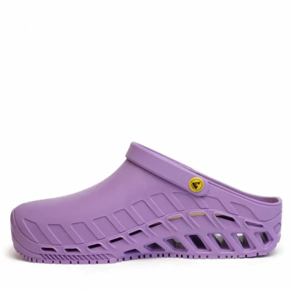 SCHOLL ZOCCOLI PROFESSIONAL CLOGS EVO ORIGINAL LILLA MEDICALI CUOCHI E INFERMIERI
