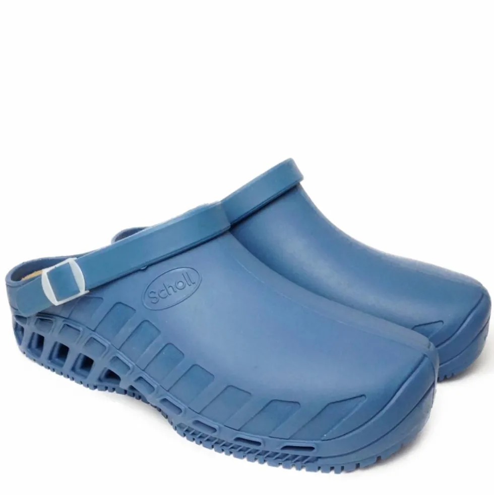 SCHOLL ZOCCOLI PROFESSIONALI EVO ORIGINAL AZZURRO PROFESSIONALE SANITARIO E CUOCHI