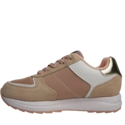 SCHOOLL BEVERLY LACES SCARPA DA TENNIS DONNA IN TESSUTO E PELLE