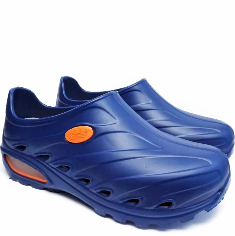SUN SHOES ZOCCOLI PROFESSIONALI EVA ANTISCIVOLO PERSONALE SANITARIO CUOCHI BLU