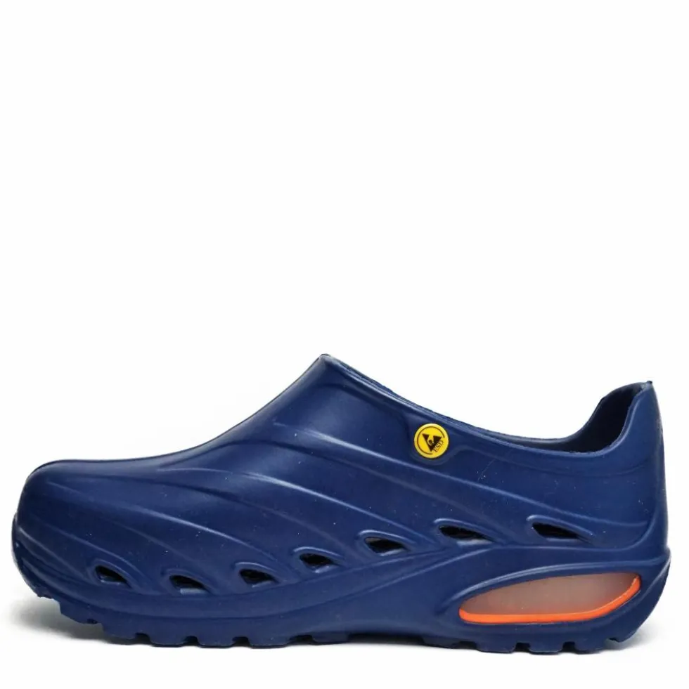SUN SHOES ZOCCOLI PROFESSIONALI EVA ANTISCIVOLO PERSONALE SANITARIO CUOCHI BLU