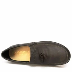 SUSIMODA MOCASSINO DONNA IN PELLE CON FIOCCO CAMOSCIO PLANTARE ESTRAIBILE MARRONE CAFFE