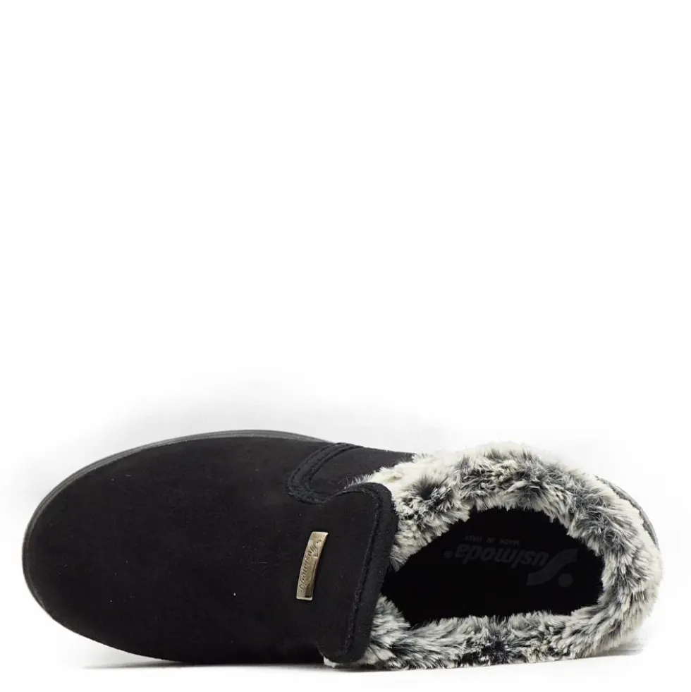 SUSIMODA PANTOFOLA ALLA CAVIGLIA CON PELO PLANTARE ESTRAIBILE
