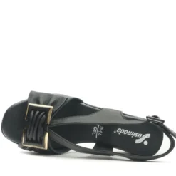 SUSIMODA SANDALO ELEGANTE TACCO COMODO PIUMAFLEX