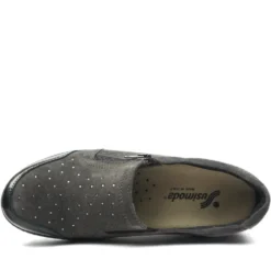 SUSIMODA SCARPETTA MOCASSINO CON CERNIERA CALZATA EXTRALARGE
