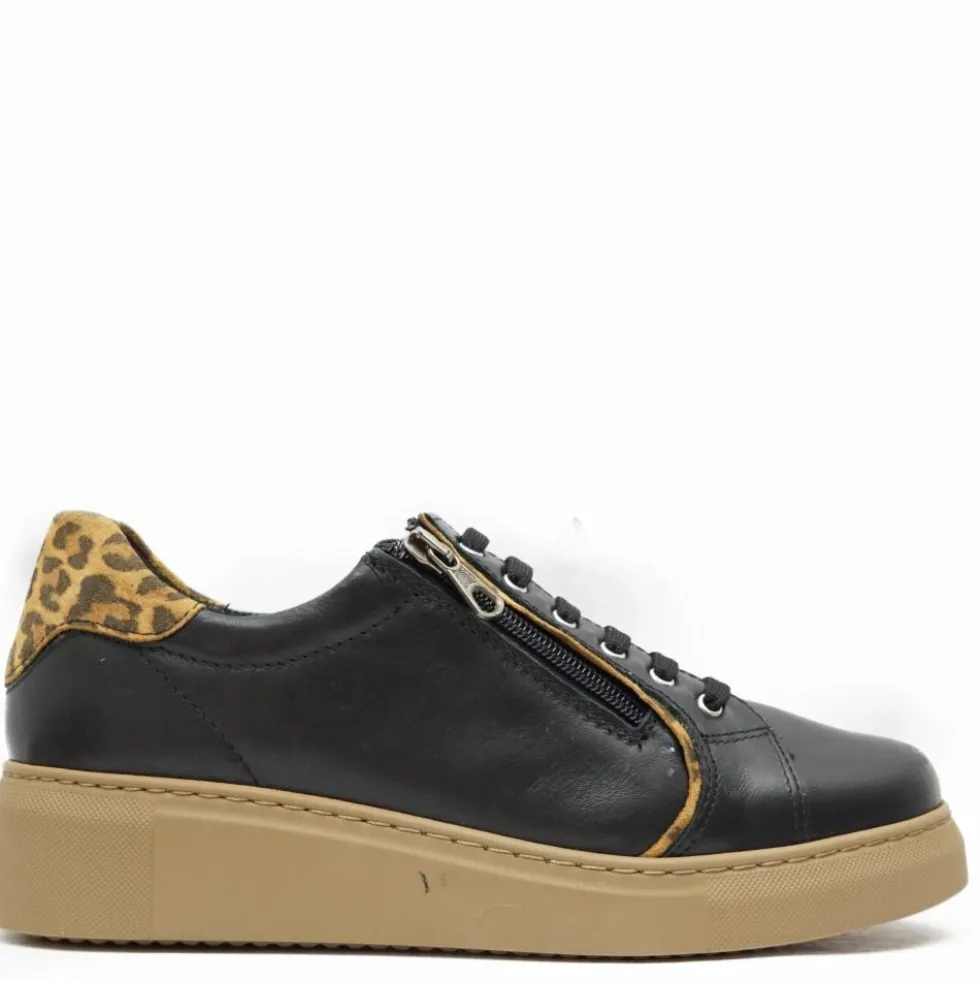SUSIMODA TENNIS DONNA IN PELLE DI VITELLO CON PLANTARE ESTRAIBILE