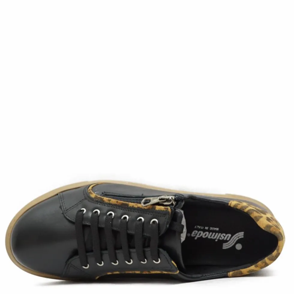 SUSIMODA TENNIS DONNA IN PELLE DI VITELLO CON PLANTARE ESTRAIBILE