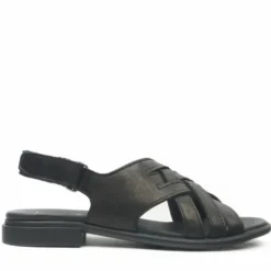 THINK SHOES SANDALO ULTRAMORBIDO INCROCIATO PELLE AGNELLO