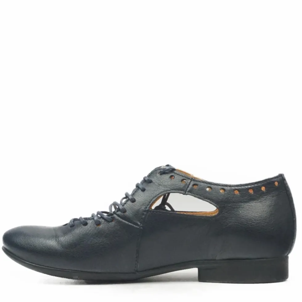 THINK SHOES SCARPETTA ALLACCIATA PELLE MADE IN AUSTRIA