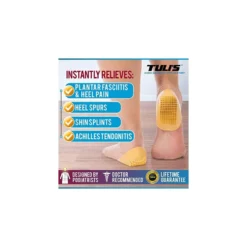TULI'S HEAVY DUTY HEEL CAPS COPPA TALLONE USO QUOTIDIANO PER TALLONITE