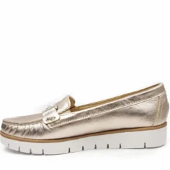 VASSANELLI MADE IN ITALY MOCASSINO NAPPA PLATINO