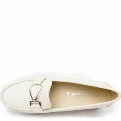VASSANELLI MADE IN ITALY MOCASSINO NAPPA PLATINO
