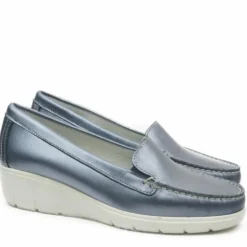 VASSANELLI MOCASSINO IN PELLE ZEPPA ALTA MADE IN ITALY