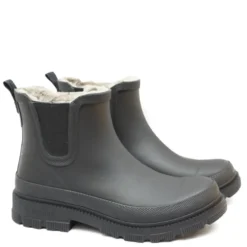 VERBENAS LUA CHELSEA BOOTS DONNA CON PELO BLACK