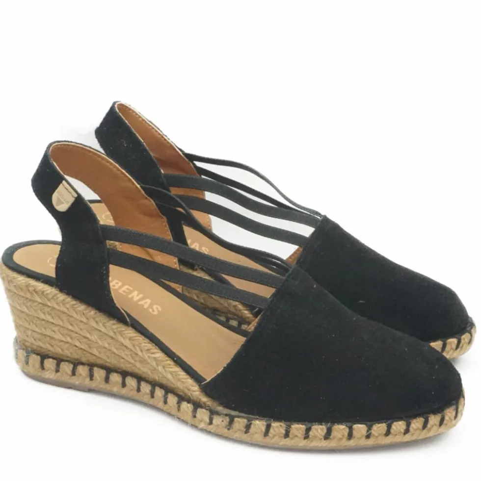 VERBENAS MAIKA SANDALETTO ESPADRILLAS ZEPPA MEDIA CAMOSCIO ELASTICO