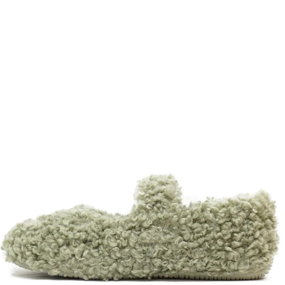 VERBENAS YINA CURLY PANTOFOLA DA CASA ALLACCIATA SUPER TRENDY E CALDA