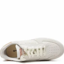 VICTORIA SNEAKERS IN MORBIDA PELLE FORI TRASPIRANTI E LACCETTI
