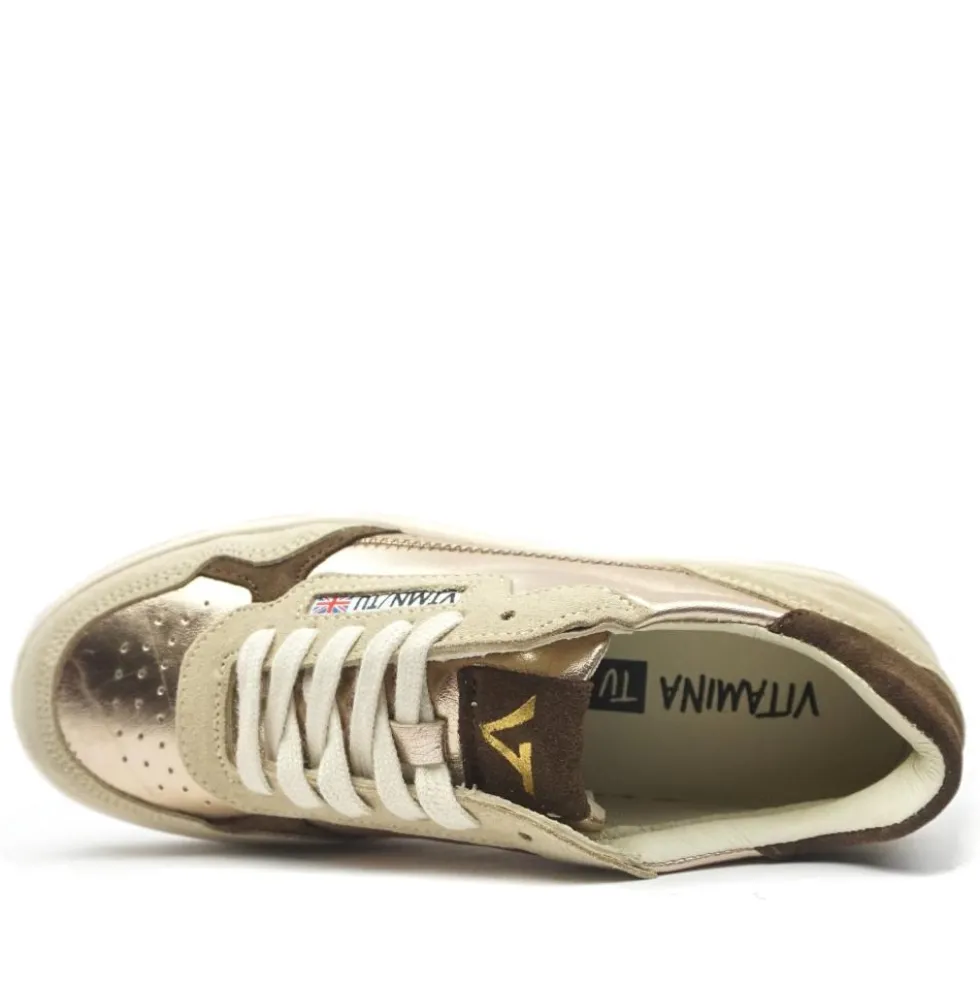 VITAMINA TENNIS ALL MADE IN ITALY PELLE CALZATA EXTRA COMFORT