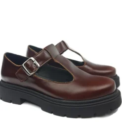 WE DO SCARPETTA T-BAR FONDO ALTO PELLAME ULTRAMORBIDO
